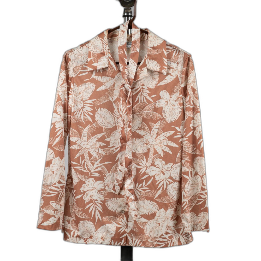 NPC Fashions vintage 70s blouse with removeable tank size 16